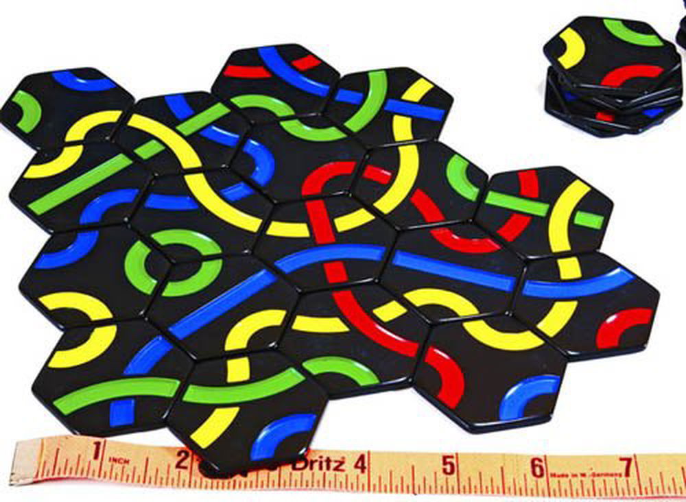 Family Games Tantrix Discovery Strategy Puzzle Game Pack - anything4home