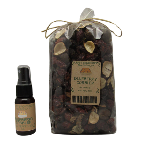 Just Browsing Blueberry Cobbler Potpourri Small 3-4 cup bag with refresher oil - anything4home