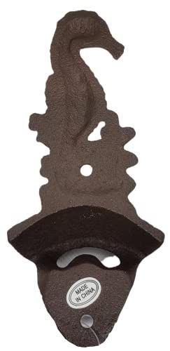 Moby Dick Specialties Wall Mounted Seahorse Bottle Opener - anything4home
