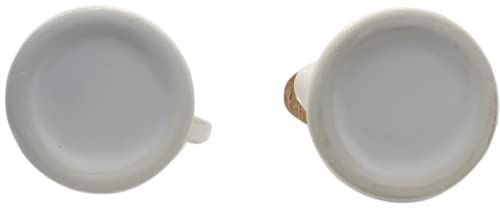 PD Home & Garden Ceramic Salt and Pepper Shaker Pitcher Set Rustic Farmhouse Vintage Kitchen and Table Decor White - anything4home