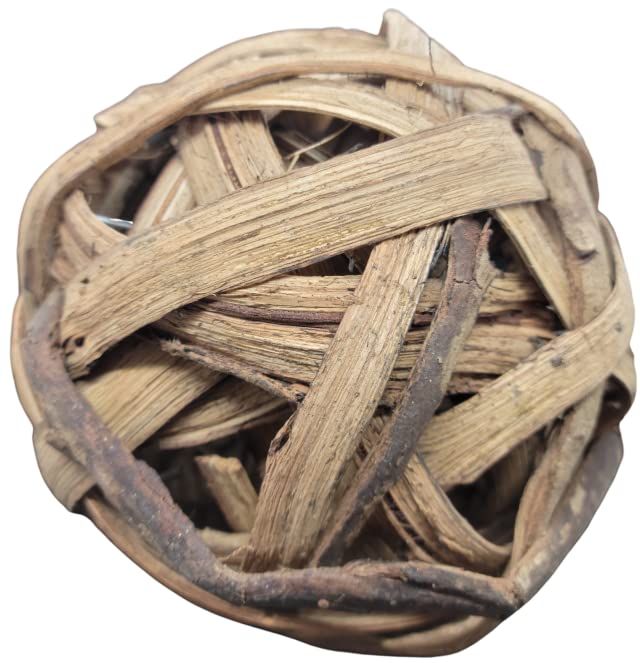 PD Home & Garden Jungle String Woven 6 inch Primitive Decorative Wooden Hollow Ball Orb Sphere Bowl Filler - anything4home