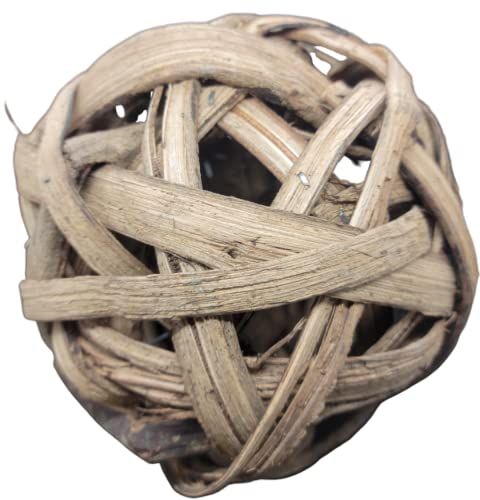 PD Home & Garden Jungle String Woven 6 inch Primitive Decorative Wooden Hollow Ball Orb Sphere Bowl Filler - anything4home