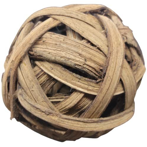 PD Home & Garden Jungle String Woven 6 inch Primitive Decorative Wooden Hollow Ball Orb Sphere Bowl Filler - anything4home