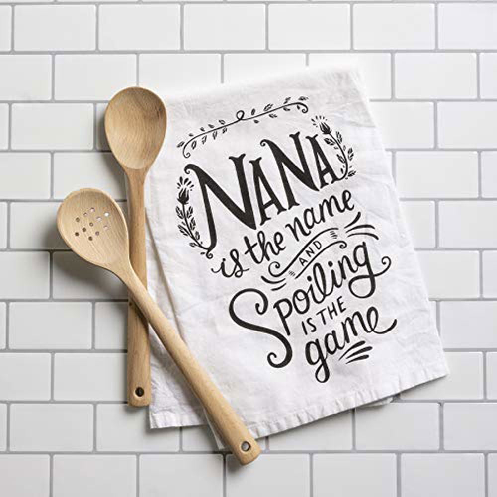 Primitives by Kathy LOL Cotton Dish Towel, Nana is The Name - anything4home