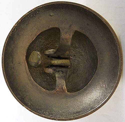 Solid Brass Victorian Style Service Desk Bell - anything4home