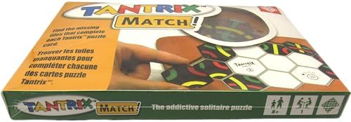 Tantrix Match! Puzzle Board Game with Wooden Board - anything4home