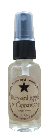 Barnyard Apple & Cinnamon Potpourri Spray by Shoots, Roots & Leather Boots in a 1 oz bottle