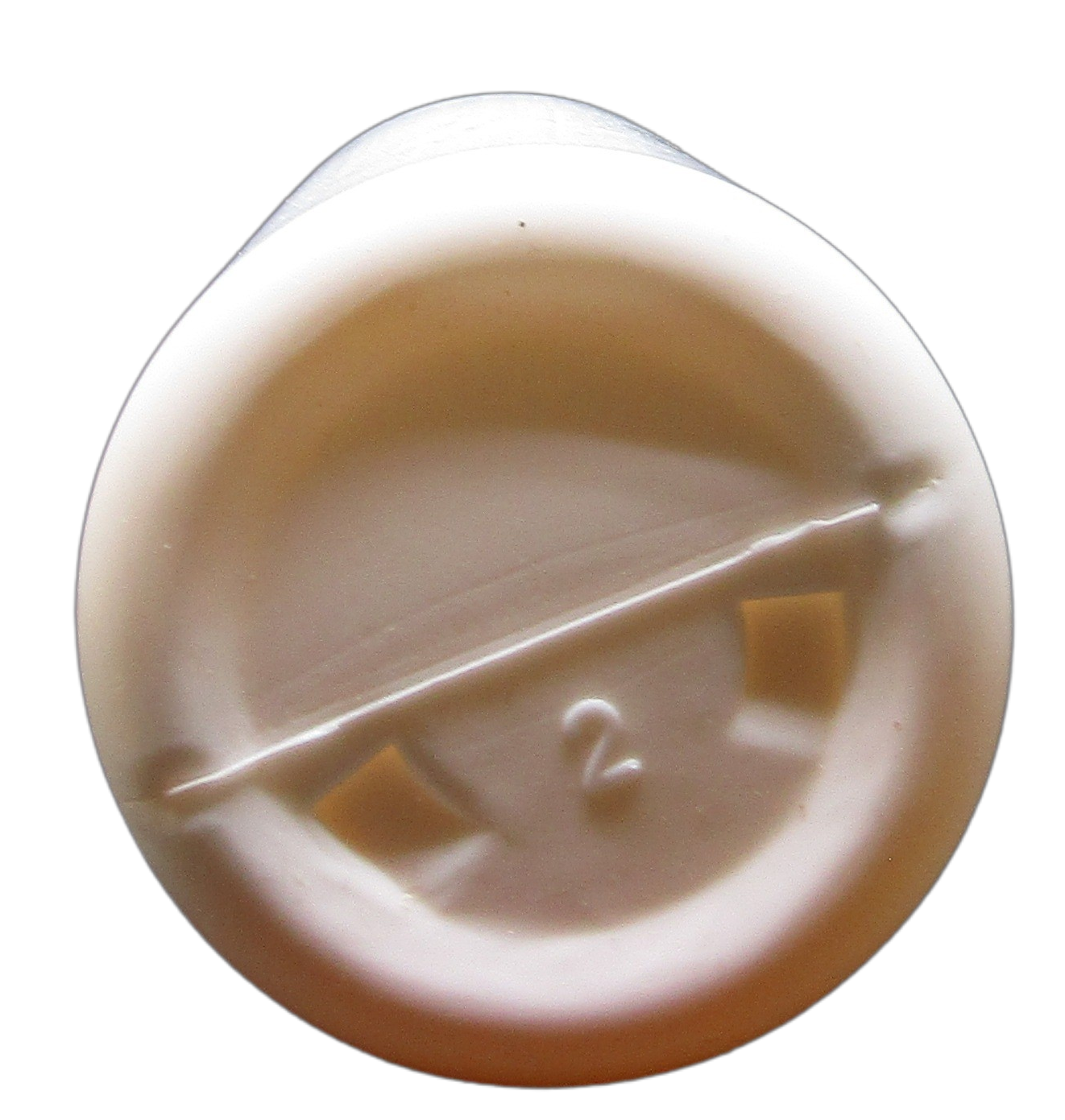 Cricket and Clover holiday scented home spray white plastic spray cap top view for holiday fragrance