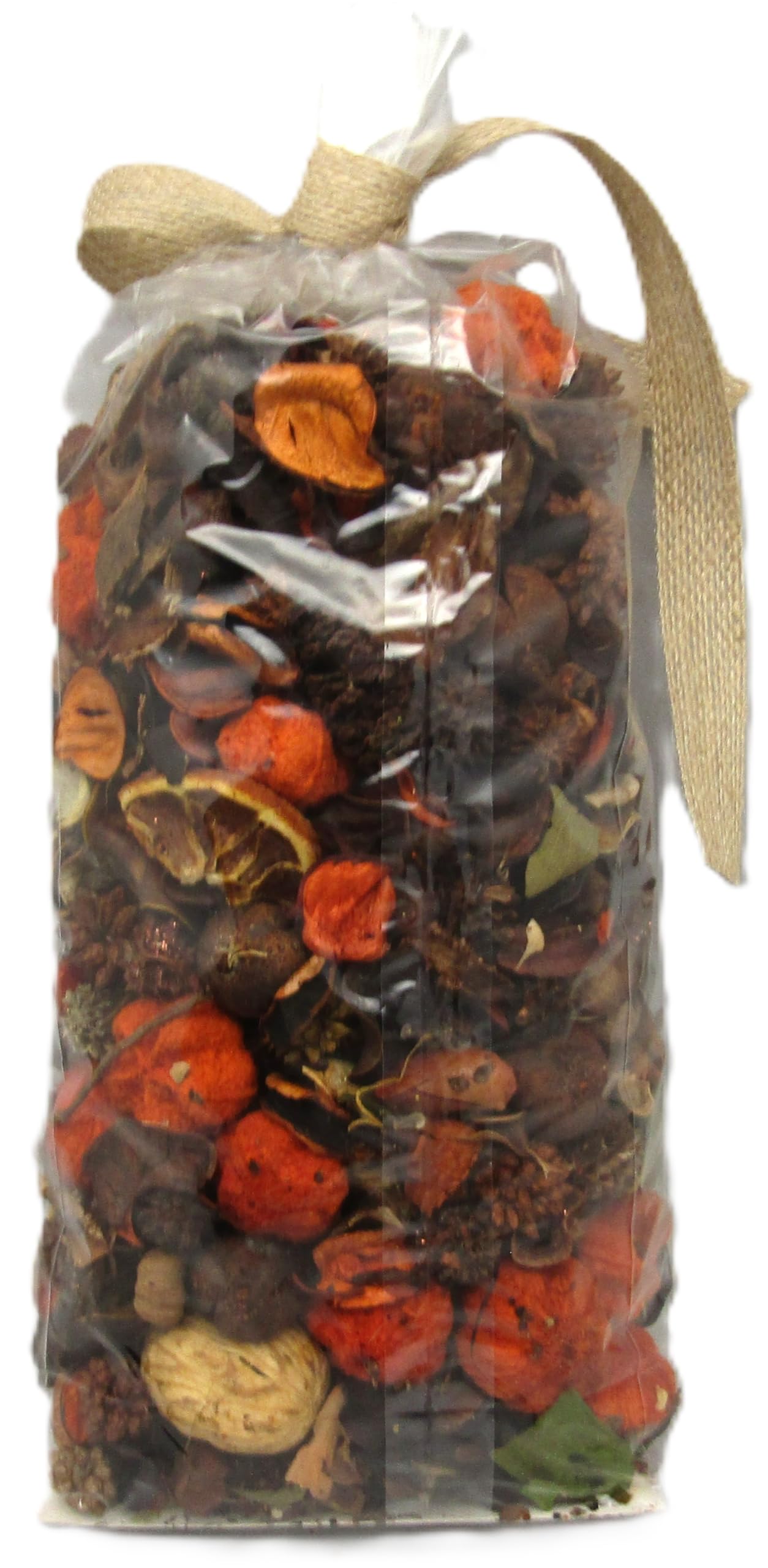 Handcrafted Sweet Orange potpourri in clear bag with natural dried orange slices and assorted botanicals
