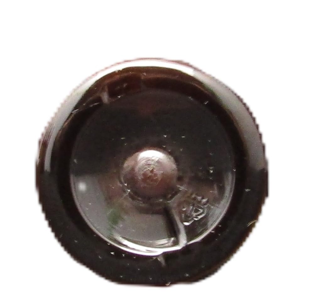 Top view of a dark brown bottle containing honeysuckle potpourri refresher oil by Just Browsing