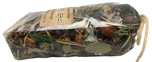 Shoots Roots & Leather Boots patchouli scented potpourri in a clear bag, perfect for home fragrance