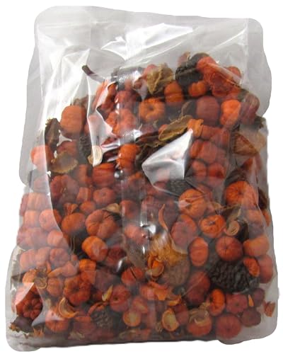 Shoots Roots and Leather Boots Pumpkin Spice Potpourri clear bag of orange and brown dried pumpkin pods and spices