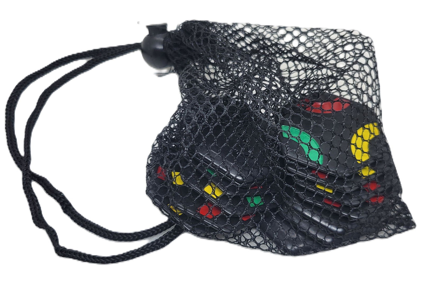 Tantrix replacement tiles pack in black mesh drawstring bag for easy storage and transport