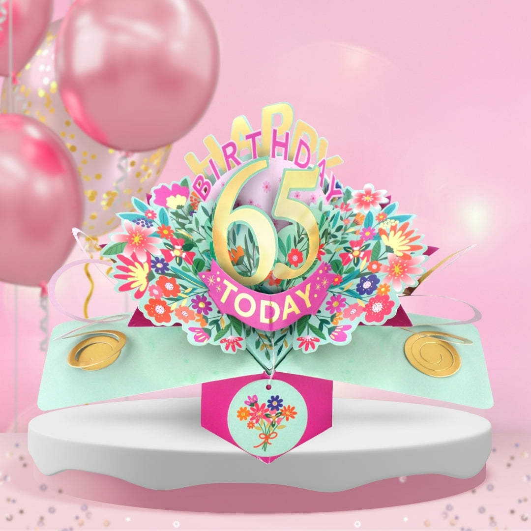 Celebrate the 65th Birthday and Other Milestones with Unique Birthday Cards