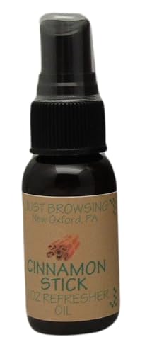 Just Browsing Potpourri Refresher Oil | 1 Ounce Bottle | Long-Lasting Cinnamon Fragrance | Easy-to-Use Spray for Potpourri, Home Décor, and Air Fresheners | Refresh and Revitalize Scents Instantly