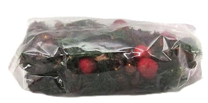 Shoots, Roots & Leather Boots Christmas Thyme Potpourri – 4 Cup Bag – Maine Balsam & Adirondack Pine Scent – Handmade Holiday Bowl Filler – Rustic Winter Home Décor