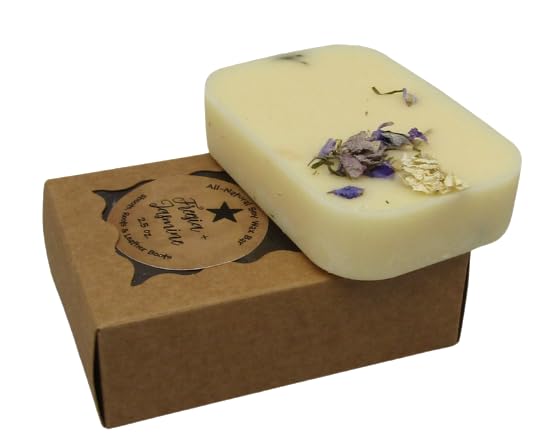 Freesia Jasmine Wax Melt Bar close-up – soft freesia and jasmine scented wax
