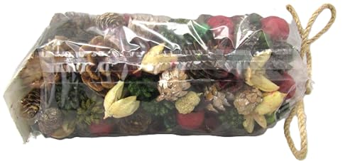 Shoots, Roots & Leather Boots Christmas Tree Potpourri – 5 Cup Bag – Pine & Balsam Fir Scent – Handmade Holiday Bowl Filler – Rustic Winter Home Décor