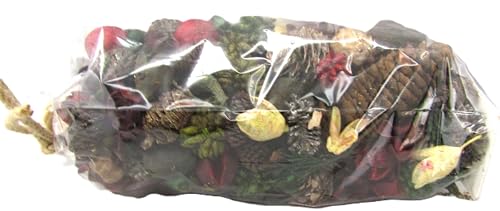Shoots, Roots & Leather Boots Christmas Tree Potpourri – 5 Cup Bag – Pine & Balsam Fir Scent – Handmade Holiday Bowl Filler – Rustic Winter Home Décor
