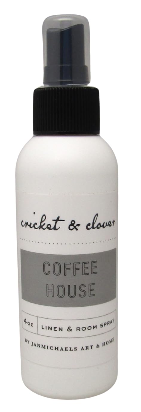 Cricket & Clover Coffee House Room & Linen Spray, 4 fl oz – front view