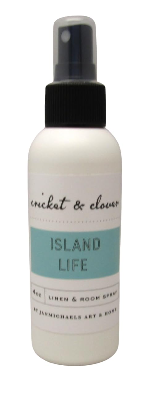 Cricket & Clover Island Life Room & Linen Spray, 4 fl oz – front view