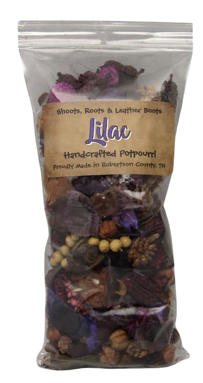 Lilac Potpourri Bowl Filler by Shoots, Roots & Leather Boots – 3-cup floral botanical potpourri