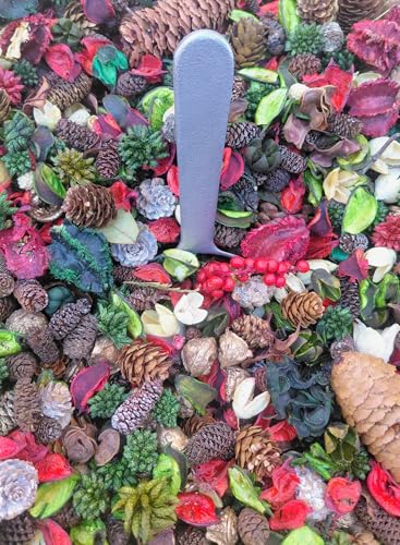 Shoots, Roots & Leather Boots Christmas Tree Potpourri – 5 Cup Bag – Pine & Balsam Fir Scent – Handmade Holiday Bowl Filler – Rustic Winter Home Décor