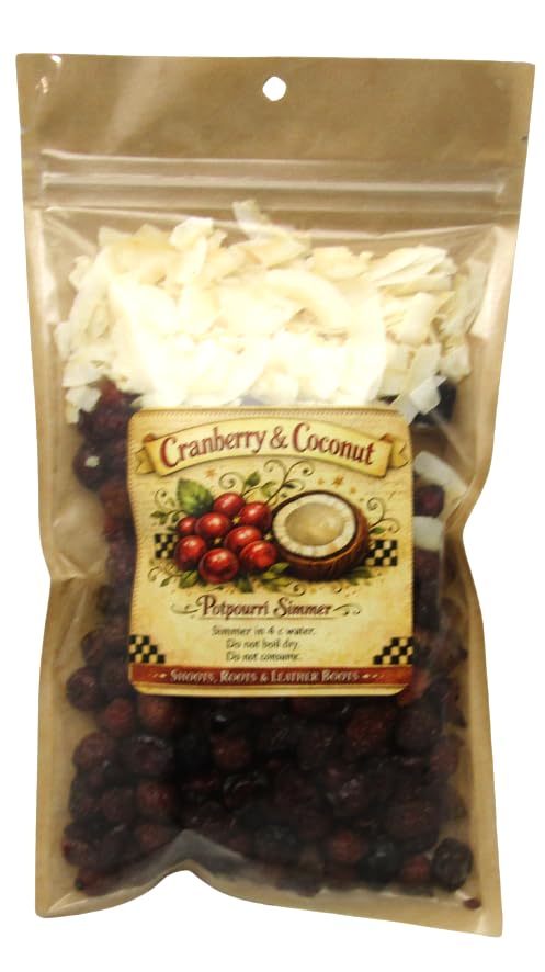 Cranberry Coconut Simmer Pot by Shoots, Roots & Leather Boots – stovetop home fragrance