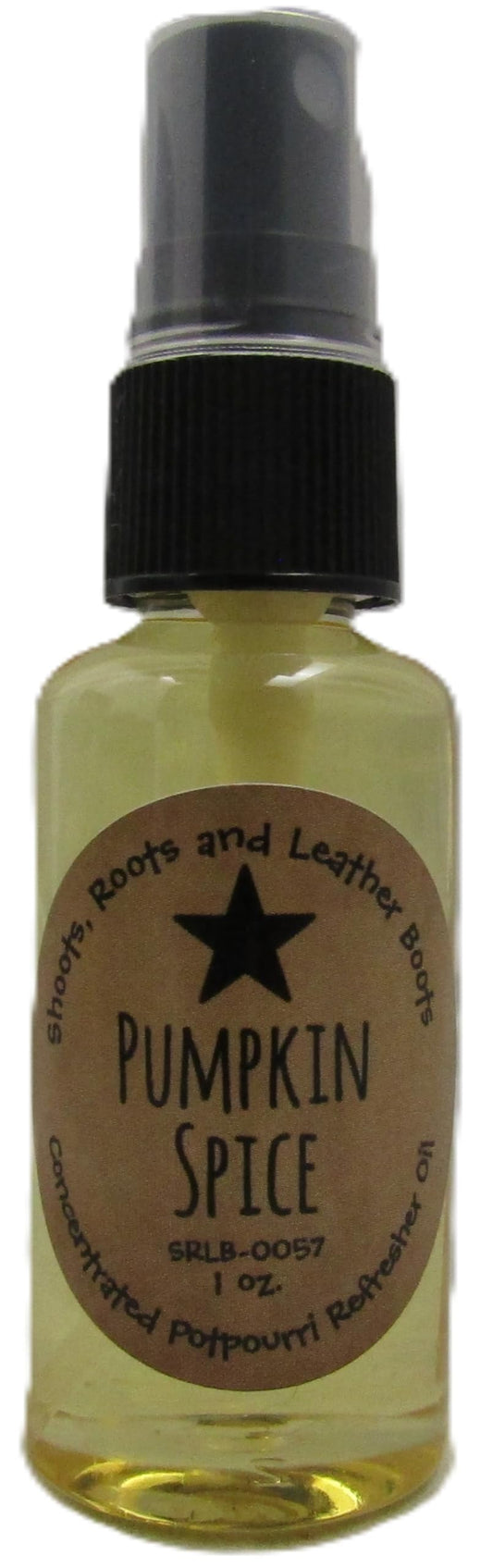 Shoots, Roots & Leather Boots Pumpkin Spice Potpourri Refresher Spray – 1 oz Pump Bottle
