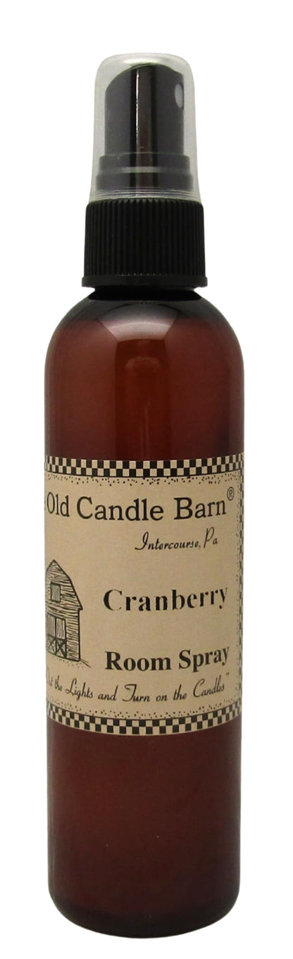 Old Candle Barn Cranberry Room Spray, 4 fl oz – front view