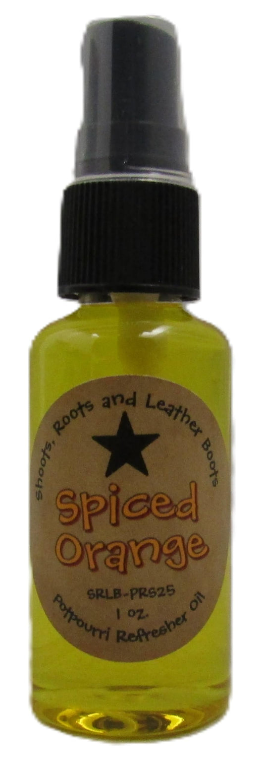 Shoots, Roots & Leather Boots Spiced Orange Potpourri Refresher Spray – 1 oz Pump Bottle