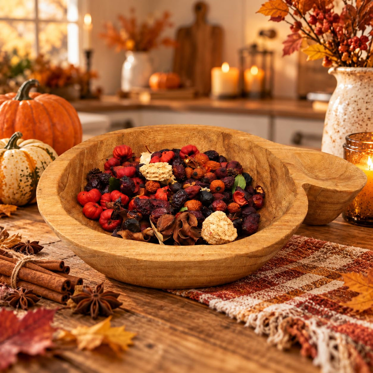 Just Browsing Pumpkin Spice Potpourri, 2 Cup - close-up detail