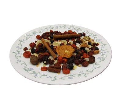 Shoots, Roots & Leather Boots Pumpkin Pie Simmer Potpourri – 3.5 oz Bag with 2ml Refresher Oil – Pumpkin, Caramel & Ginger Aroma – Handmade in Tennessee
