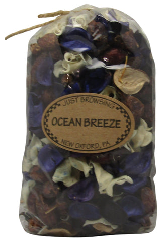 Just Browsing Ocean Breeze Potpourri Bowl Filler Small 3-4 Cup Bag