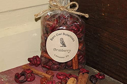 Barn Owl Botanicals Cranberry Potpourri Half Pound Bag - anything4home