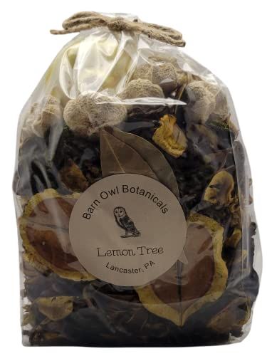 Barn Owl Botanicals Lemon Tree Potpourri Bowl Filler 6 Cup Bag - anything4home