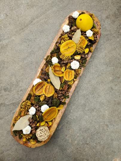 Barn Owl Botanicals Lemon Tree Potpourri Bowl Filler 6 Cup Bag - anything4home