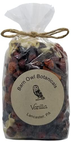 Barn Owl Botanicals Vanilla Potpourri 1/2 Pound Bag - anything4home