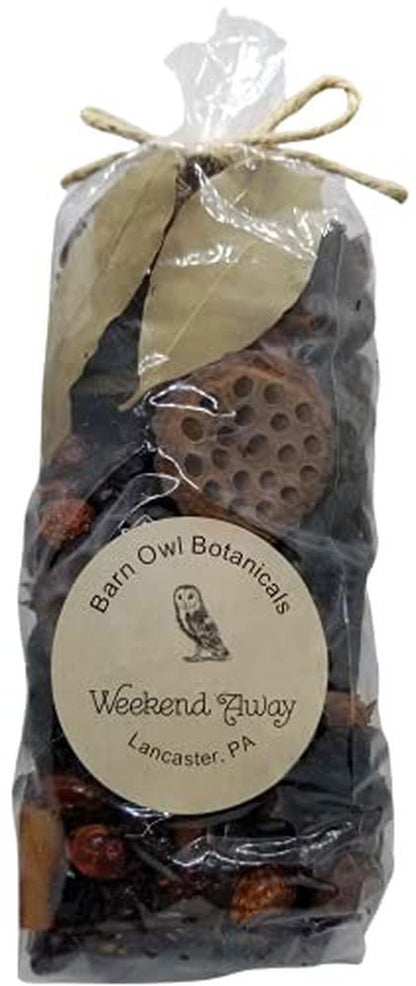 Barn Owl Botanicals Weekend Away Potpourri 3/4 lb Bag - anything4home