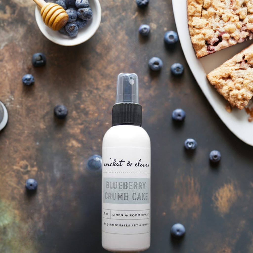 Blueberry Crumb Cake Potpourri Room Spray 4 Ounce Bottle - anything4home