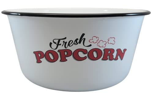 Enamelware - Large Popcorn Bowl - anything4home