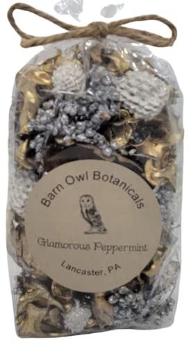 Glamorous Peppermint Potpourri 3 Cup Bag Bowl Filler - anything4home
