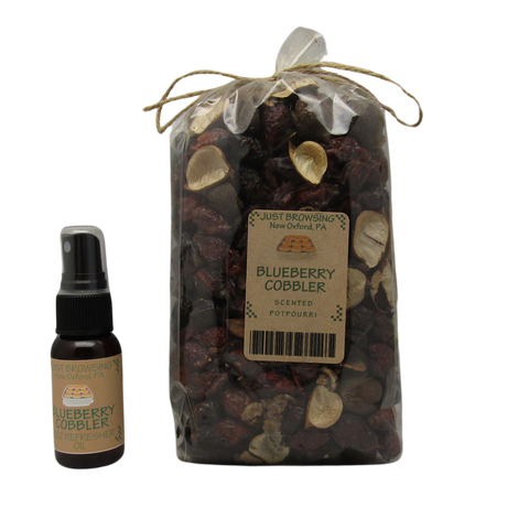 Just Browsing Blueberry Cobbler Potpourri Small 3-4 cup bag with refresher oil