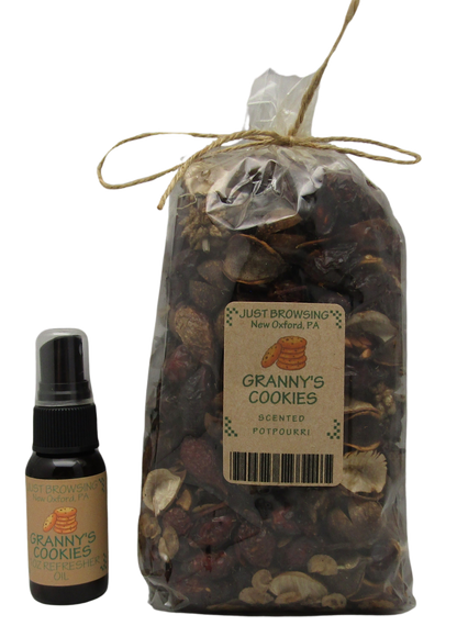 Just Browsing Grannys Cookies Potpourri Small 3-4 cup bag with refresher oil - anything4home