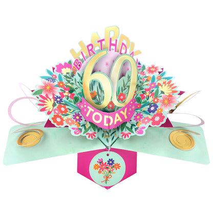 Happy 'Any Age' Birthday '10 To 109' Today Pop-Up Greeting Card for Her