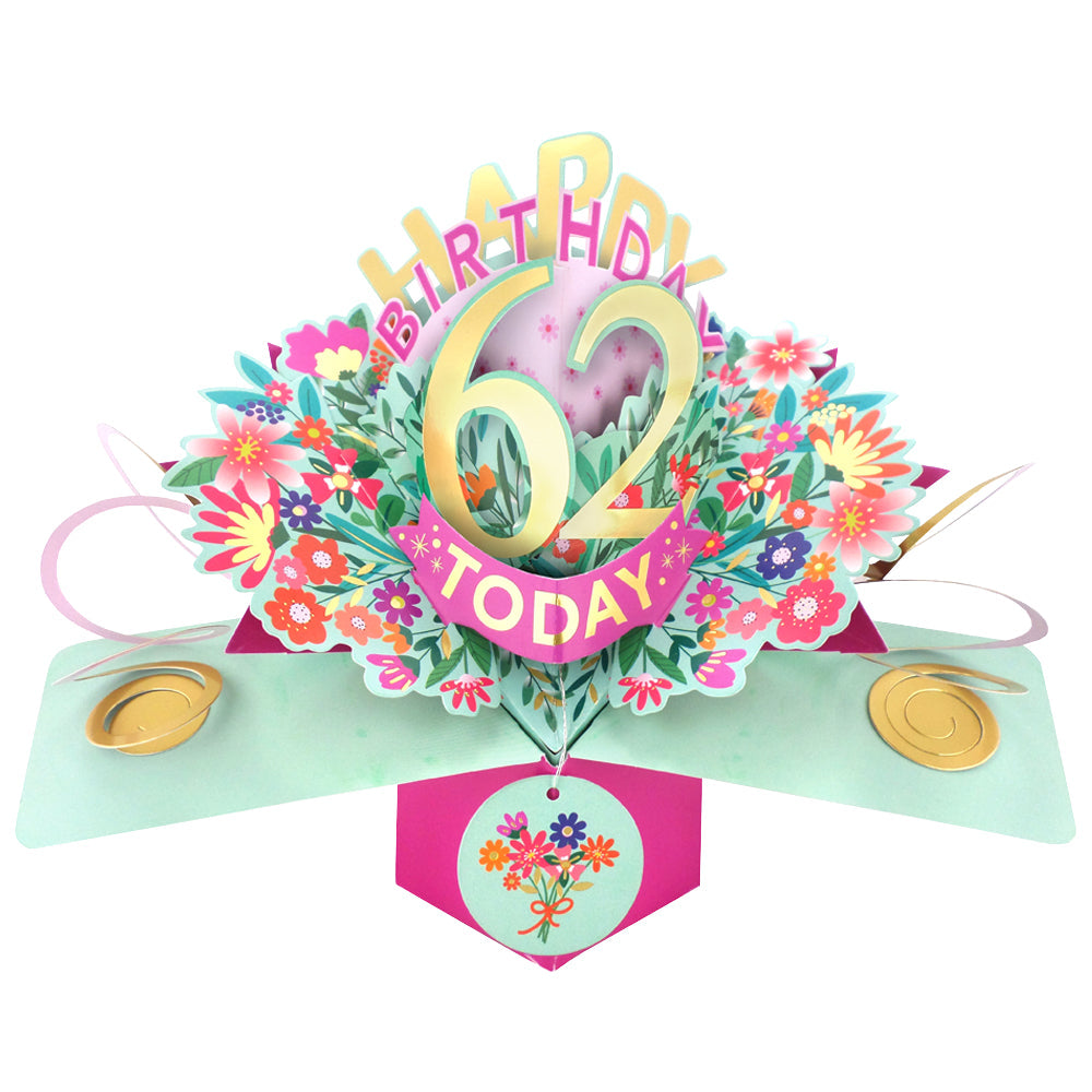 Happy 'Any Age' Birthday '10 To 109' Today Pop-Up Greeting Card for Her