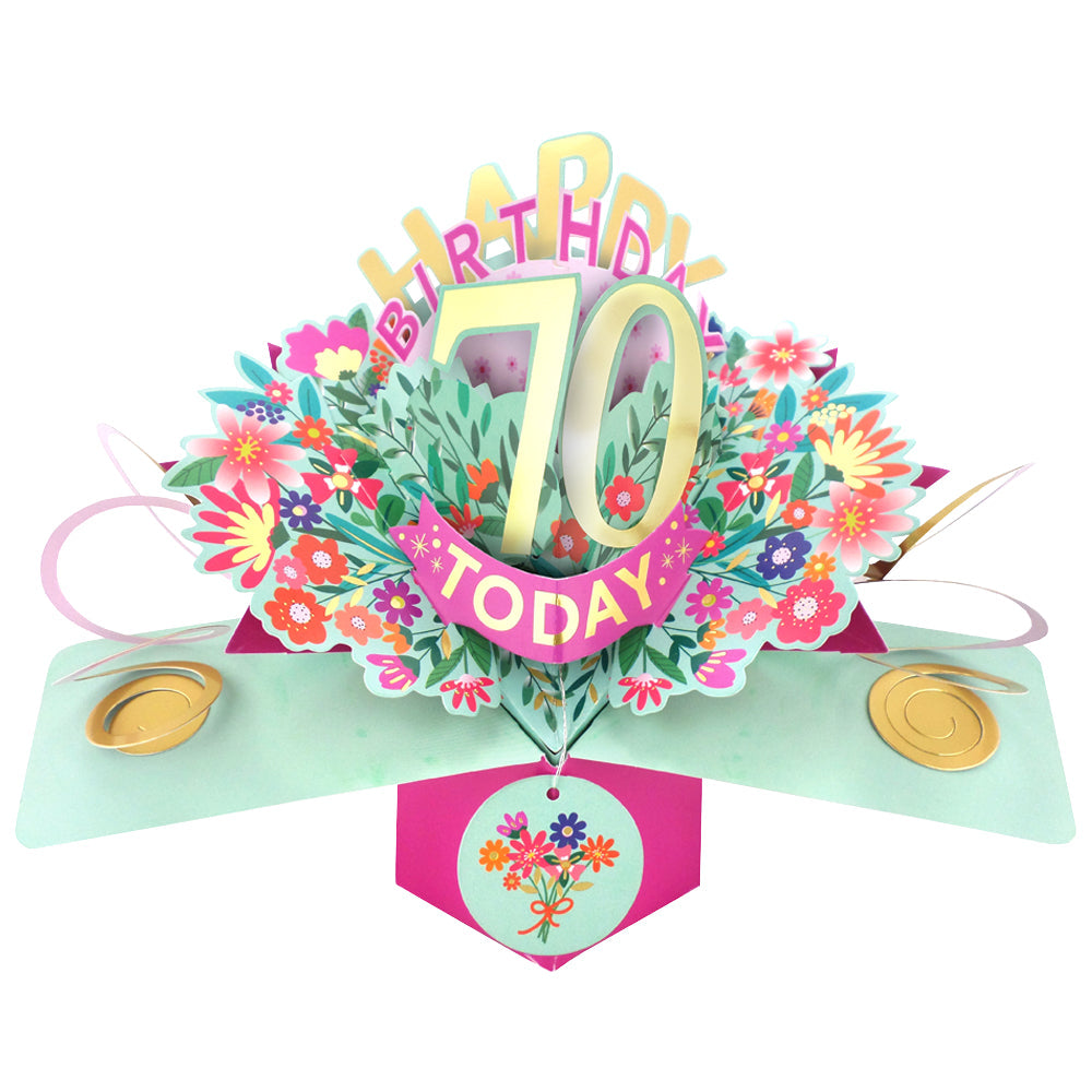 Happy 'Any Age' Birthday '10 To 109' Today Pop-Up Greeting Card for Her