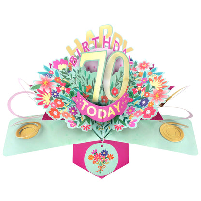 Happy 'Any Age' Birthday '10 To 109' Today Pop-Up Greeting Card for Her