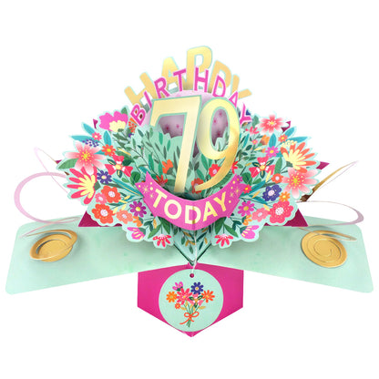 Happy 'Any Age' Birthday '10 To 109' Today Pop-Up Greeting Card for Her