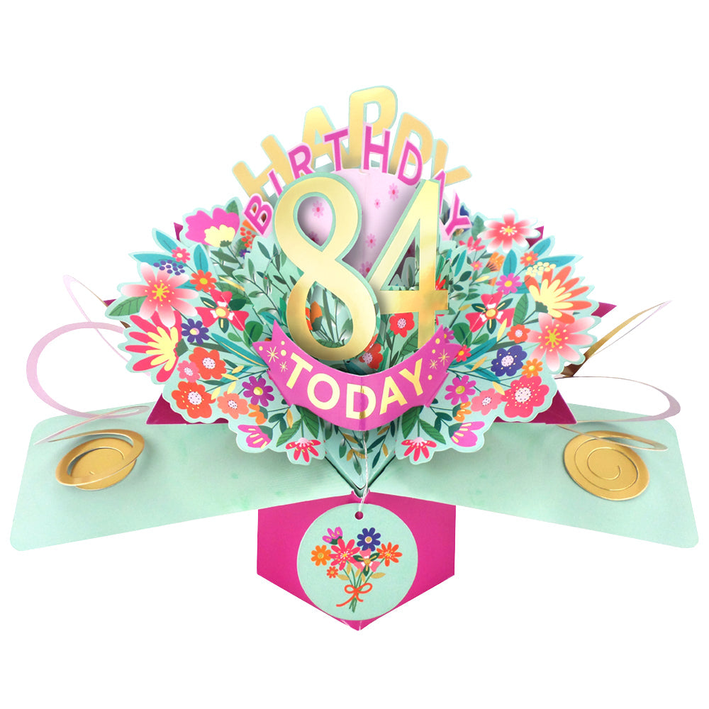Happy 'Any Age' Birthday '10 To 109' Today Pop-Up Greeting Card for Her